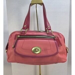 Coach Pink Satchel Bag